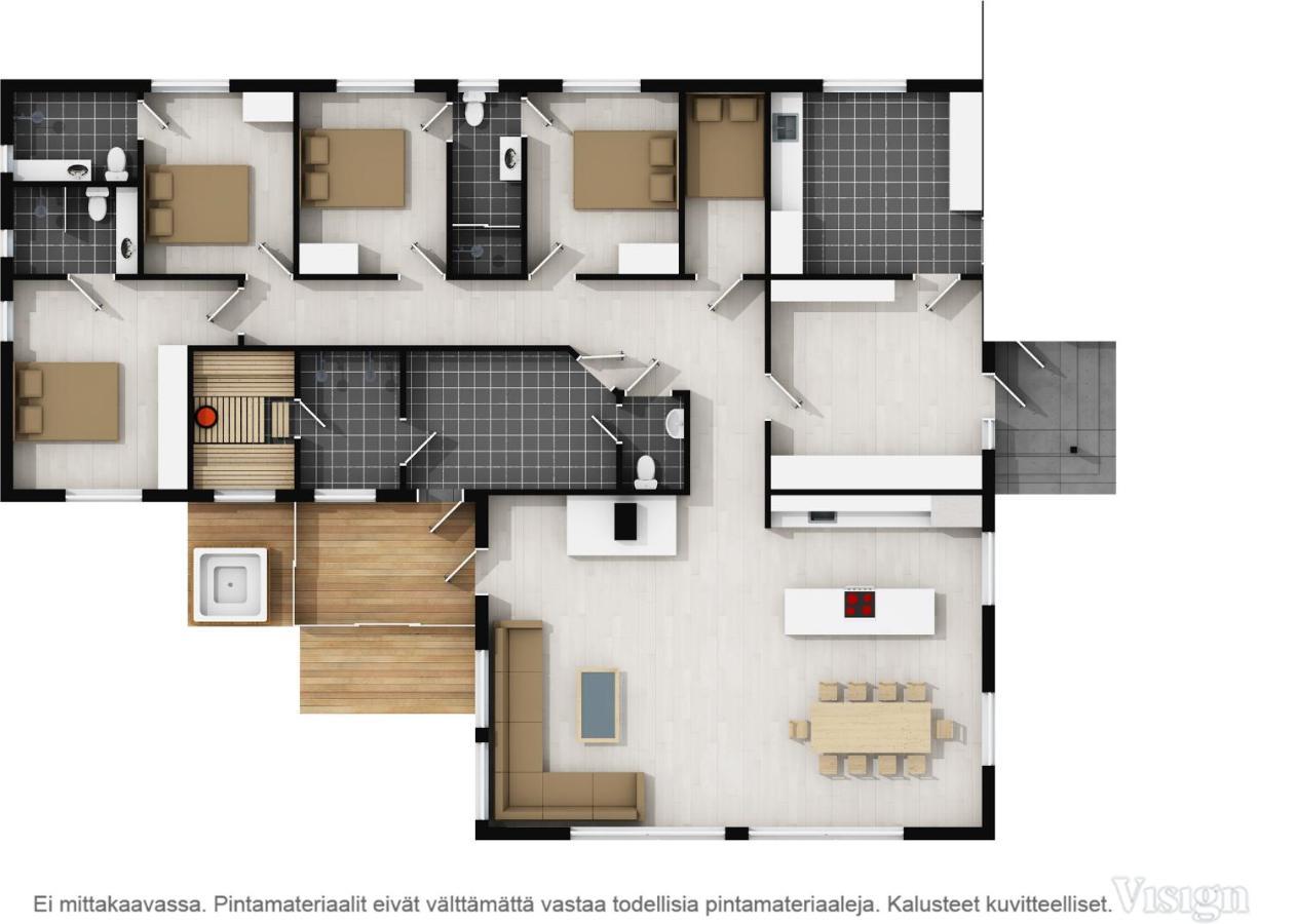 Levillas Kuppimaantie Villas 외부 사진